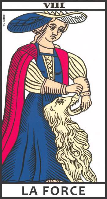 découvrez la signification de la carte de la force dans le tarot, symbole de courage, maîtrise de soi et puissance intérieure.